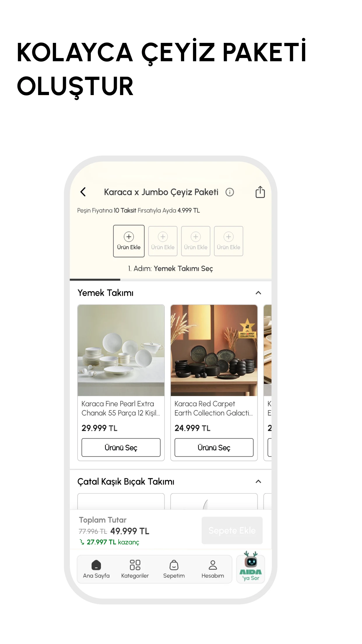 Karaca: Ev & Yaşam Alışverişi screenshot